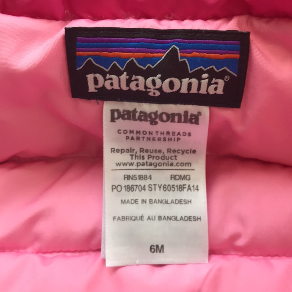 Patagonia Puffer Jacket (size 6m) - Picture 6 of 7